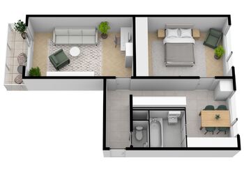 Prodej bytu 2+1 v osobním vlastnictví 64 m², Jablonec nad Nisou