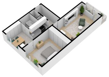 Prodej bytu 2+1 v osobním vlastnictví 64 m², Jablonec nad Nisou