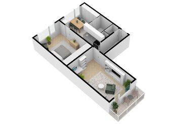Prodej bytu 2+1 v osobním vlastnictví 64 m², Jablonec nad Nisou