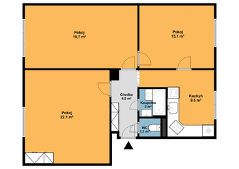 Prodej bytu 3+1 v osobním vlastnictví 72 m², Plzeň