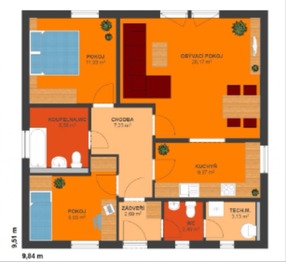 Prodej domu 100 m², Vlastislav