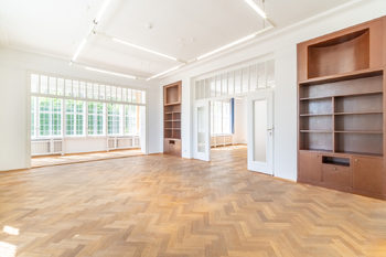 Hlavní pokoj se zimní zahradou - Prodej domu 564 m², Praha 6 - Střešovice