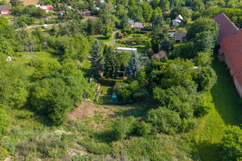 Letecký snímek pozemku - Prodej pozemku 345 m², Křečhoř