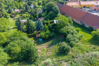 Letecký snímek pozemku a okolí - Prodej pozemku 345 m², Křečhoř
