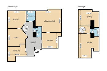 Prodej bytu 6 a více v osobním vlastnictví 149 m², Praha 6 - Dejvice