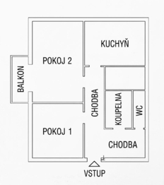 Pronájem bytu 2+1 v osobním vlastnictví 60 m², Frýdek-Místek