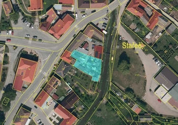 Prodej pozemku 696 m², Stařeč