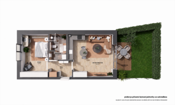 Prodej bytu 2+kk v osobním vlastnictví 53 m², Cvrčovice