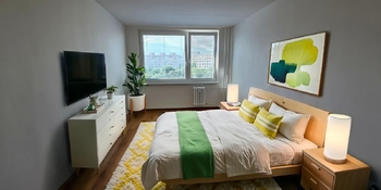 Ložnice Vizualizace - Pronájem bytu 2+kk v osobním vlastnictví 46 m², Praha 5 - Stodůlky
