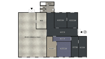 Pronájem kancelářských prostor 210 m², Plzeň