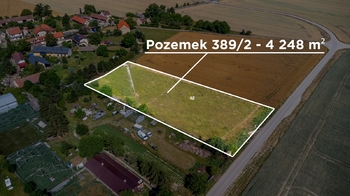 Prodej pozemku 4248 m², Stratov