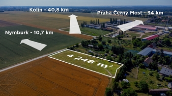Prodej pozemku 4248 m², Stratov