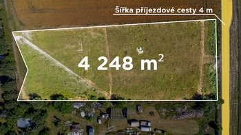 Prodej pozemku 4248 m², Stratov
