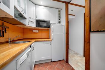 Kuchyň - Pronájem bytu 2+kk v osobním vlastnictví 67 m², Praha 7 - Holešovice