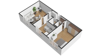 Pronájem bytu 2+1 v osobním vlastnictví 52 m², Plzeň