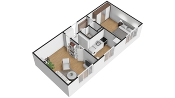 Pronájem bytu 2+1 v osobním vlastnictví 52 m², Plzeň