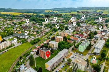 Prodej bytu 1+1 v osobním vlastnictví 34 m², Světlá nad Sázavou