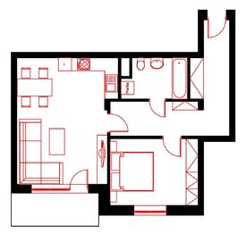 Pronájem bytu 2+kk v osobním vlastnictví 65 m², Břeclav