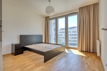 Ložnice - Pronájem bytu 4+kk v osobním vlastnictví 103 m², Praha 8 - Karlín