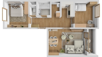 Pronájem bytu 3+1 v osobním vlastnictví 66 m², Hradec Králové