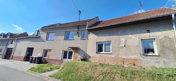 Pohled na dům z ulice - Prodej domu 100 m², Čelechovice na Hané
