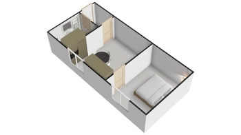 Pronájem bytu 2+kk v osobním vlastnictví 46 m², České Budějovice