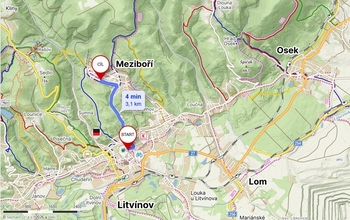 Pronájem bytu 3+kk v osobním vlastnictví 51 m², Meziboří