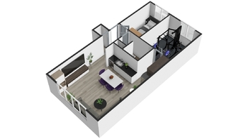 Pronájem bytu 3+kk v osobním vlastnictví 51 m², Meziboří