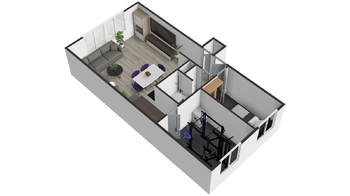 Pronájem bytu 3+kk v osobním vlastnictví 51 m², Meziboří