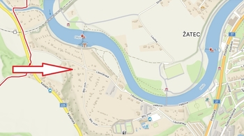 Prodej pozemku 451 m², Žatec