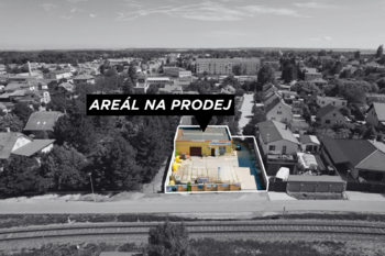 vyznačený areál - Prodej obchodních prostor, Kostelec nad Labem