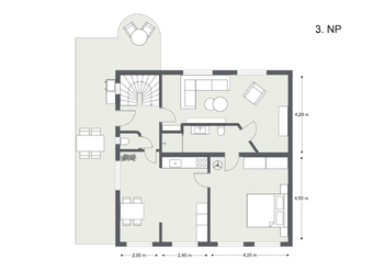 Prodej domu 200 m², Praha 4 - Podolí