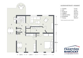 Prodej domu 200 m², Praha 4 - Podolí