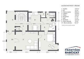 Prodej domu 200 m², Praha 4 - Podolí