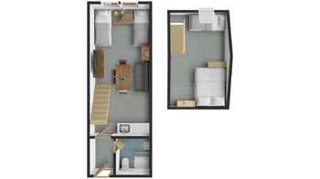 Prodej bytu 1+1 v osobním vlastnictví 47 m², Pernink