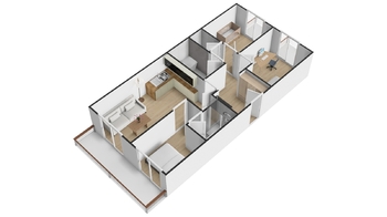 Prodej bytu 4+kk v osobním vlastnictví 103 m², České Budějovice