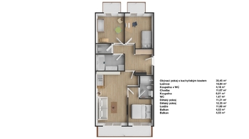 Prodej bytu 4+kk v osobním vlastnictví 103 m², České Budějovice