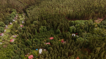 krajina okolo chatek - Prodej chaty / chalupy 39 m², Žihle