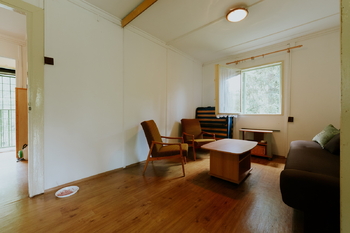 obývací pokoj s jídelnou - Prodej chaty / chalupy 39 m², Žihle