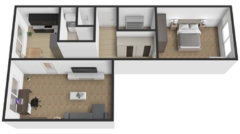 Prodej bytu 2+1 v osobním vlastnictví 62 m², Děčín