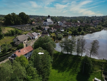 Pohled od jihozápadu - Prodej chaty / chalupy 75 m², Počepice