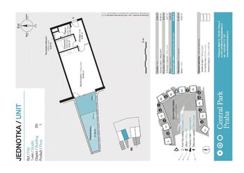 Pronájem bytu 1+kk v osobním vlastnictví 53 m², Praha 3 - Žižkov