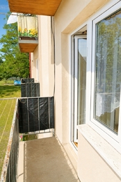 Balkon - Pronájem bytu 3+1 v osobním vlastnictví 80 m², Postoloprty