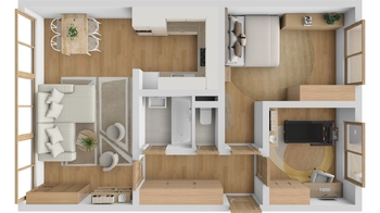Prodej bytu 3+kk v osobním vlastnictví 56 m², Kladno