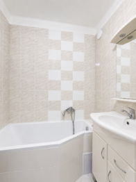 koupelna - Pronájem bytu 3+1 v osobním vlastnictví 64 m², Železný Brod