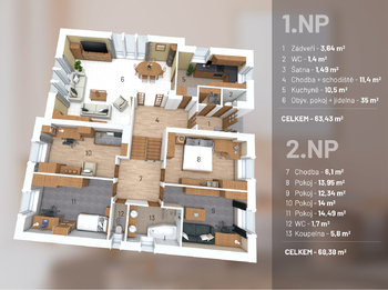 Prodej domu 186 m², Uhlířské Janovice