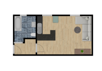 Pronájem bytu 1+kk v osobním vlastnictví 34 m², Litoměřice