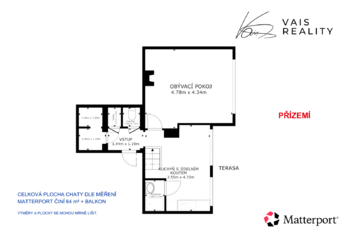 Prodej chaty / chalupy 64 m², Koštice