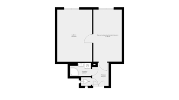 Pronájem bytu 2+kk v osobním vlastnictví 44 m², Praha 7 - Holešovice