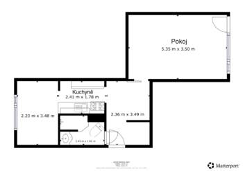 Prodej bytu 1+1 v osobním vlastnictví 41 m², Ústí nad Labem